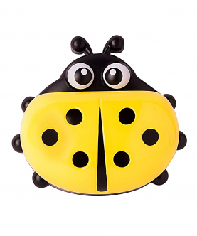 Baby Moo Ladybug Yellow Soap Box