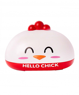 Baby Moo Chick Red Soap Box