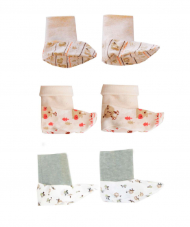 Lil Tickle`s 3 Pack Booties (Set Of 3)