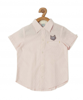 Animal Patch Casual Shirt