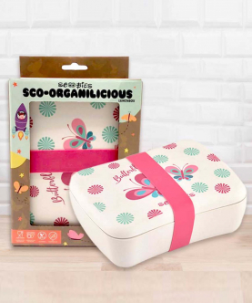 Sco Organilicious Lunchbox-Butterfly