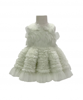 The Ariel Tulle Dress (Sage)
