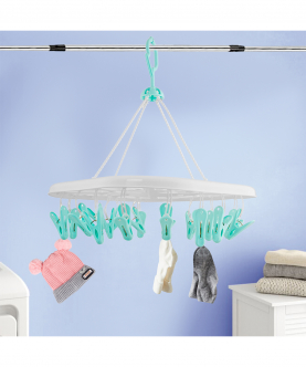Baby Moo Turquoise Premium Clip Hanger