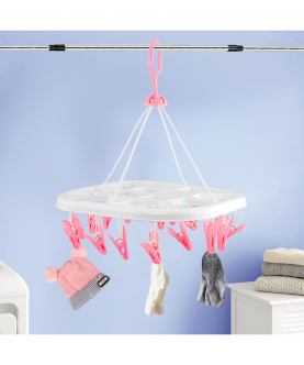 Baby Moo Pink Premium Clip Hanger
