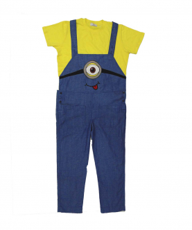 Minion Dungree With T-Shirt