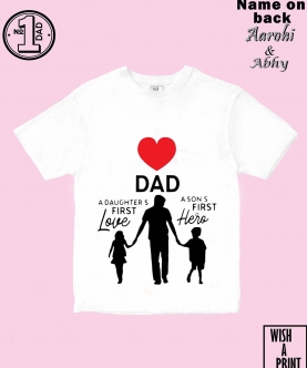 Printed Father Day Unisex T-Shirt