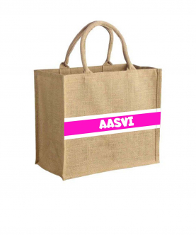 Personalised Jute Bag For Girls