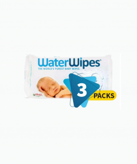 WaterWipes Sensitive Baby Wipes - Set Of 3, Total 180 Count