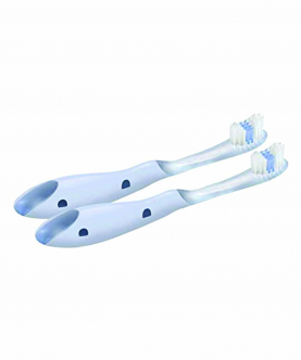 The First Years Toddler Toothbrush Pk-2 Tooth Brush-White