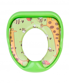 Baby Moo Giraffe Green Potty Seat With Handle And Back Support