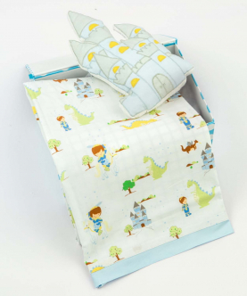 Snuggle Time Organic Crib Gift Set (Prince)
