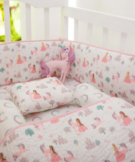 Fairytale Organic Complete Crib Bedding Set (With Bumper)