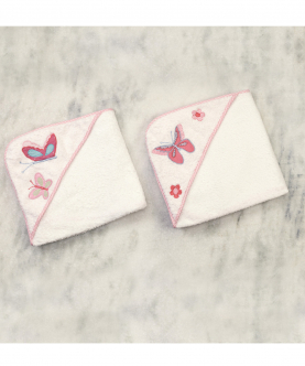 Personalised Butterfly Kisses Towel