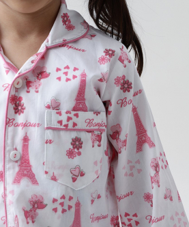 Personalised Paris Pajama Set For Kids