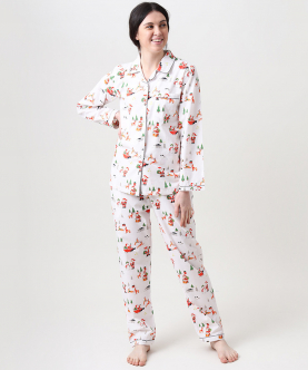 Personalised Dear Santa Pajama Set For Women