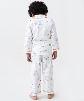 Personalised Organic Snuggle Bunny Pajama Set