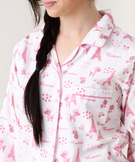 Personalised Paris Pajama Set For Women