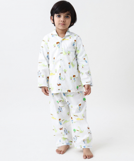 Personalised Organic Prince Pajama Set