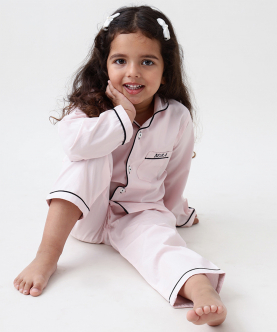 Personalised Classy Pink Pajama Set