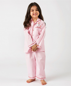 Personalised Happy Unicorn Pajama Set For Kids