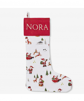 Personalised Dear Santa Printed Stocking