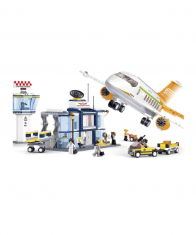 Aviation-International Airport (M38-B0367) (678 Pieces)Building Blocks Kit For Boys And Girls