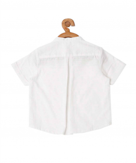 Mandarin Collar Dressy Shirt