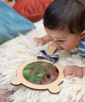 Montessori Baby Mirror-Mickey