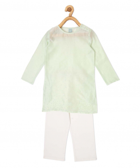 Mint Green Kurta Pyjama Set