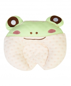 Funny Frog Green Memory Pillow