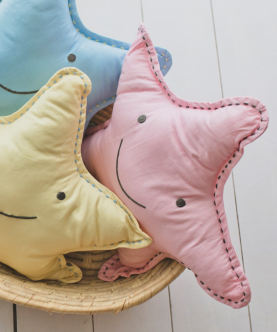 Shape Cushion - Dreamy the Star - Pink