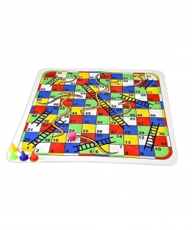 Mini 2 In 1 Ludo Play Mat Fold-Able Stretchable Board Game