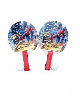 Table Tennis Trainer Toy Ping Pong Paddle Set Spidernam