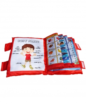 Educational Language & Vocabulary Development Pillow Book