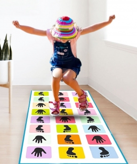 Hand & Feet Twister Jumping  Jumbo Play Mat Floor Games