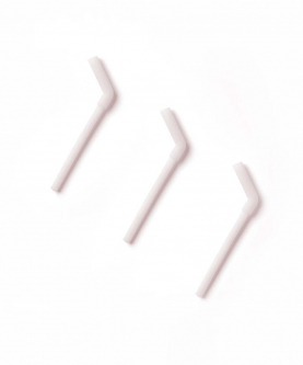 Miniware Silicone Straw 3 Pack Set-Cotton Candy