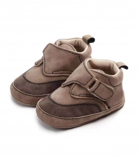 Brown Shades Velcro Shoes