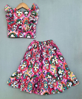 Abstract Printed Co-Ord Set