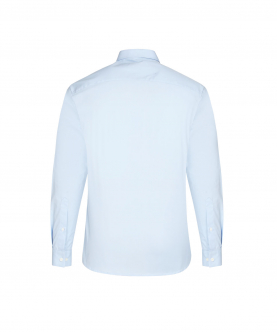 The Easy breezy Shirt in white & Sky blue 
