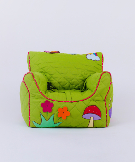 Personalised Flower Garden Quilted - Bean Chair (Small)
