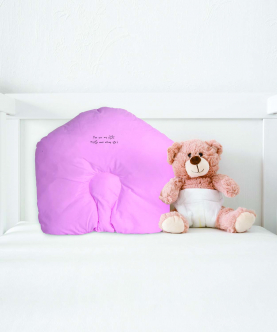Baby Moo Your Star Is Born Pink Pillow