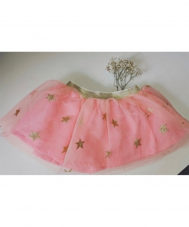 Pink Net Skirt