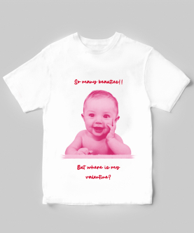 Custom Baby Picture With Quote T-Shirt