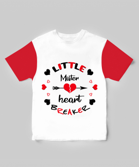 Personalised Mister Heartbreaker Red Alert T-Shirt