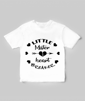 Personalised Mister Heartbreaker Valentine T-Shirt