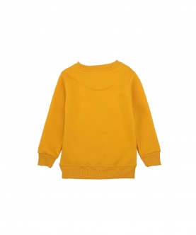 Girls Sweatshirt Mustard 