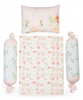 Baby Jalebi Set Pillow Bolsters Blanket 
