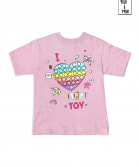 Printed Pop It Heart Toy T-shirt