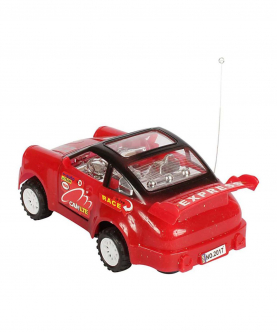 Planet Of Toys Boys And Girls Remote Control Racing Car With Opening Doors And Lights Red For Kids