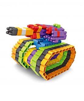 Planet Of Toys Boys And Girls Educational Stem Education Series Bullet Blocks For Kids(240 Pcs )